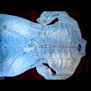 Women’s New York & co jean dress size large